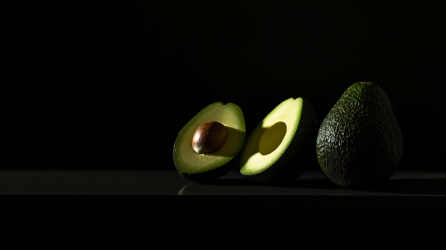 Dramatic Avocado Composition