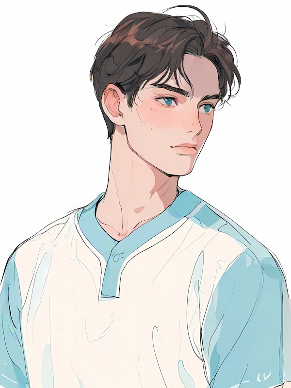 Gentle Youth Portrait