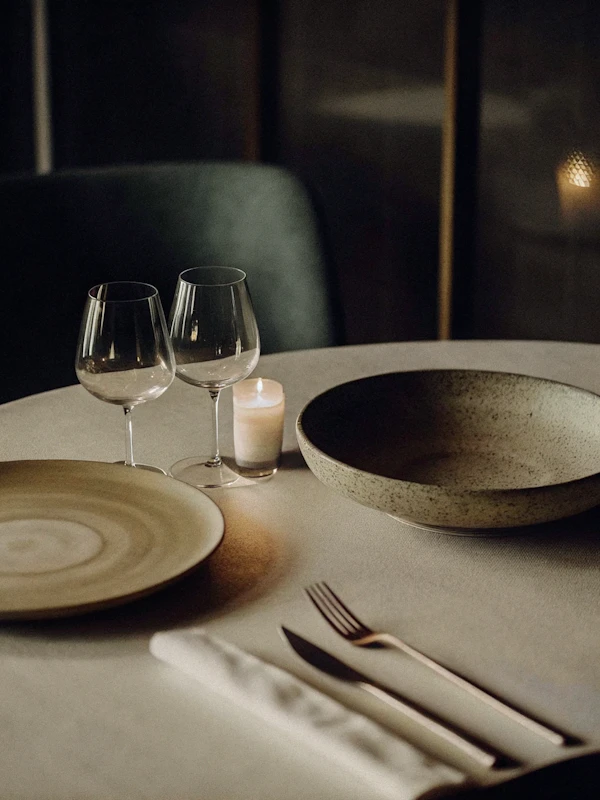 Minimalist Dining Setup