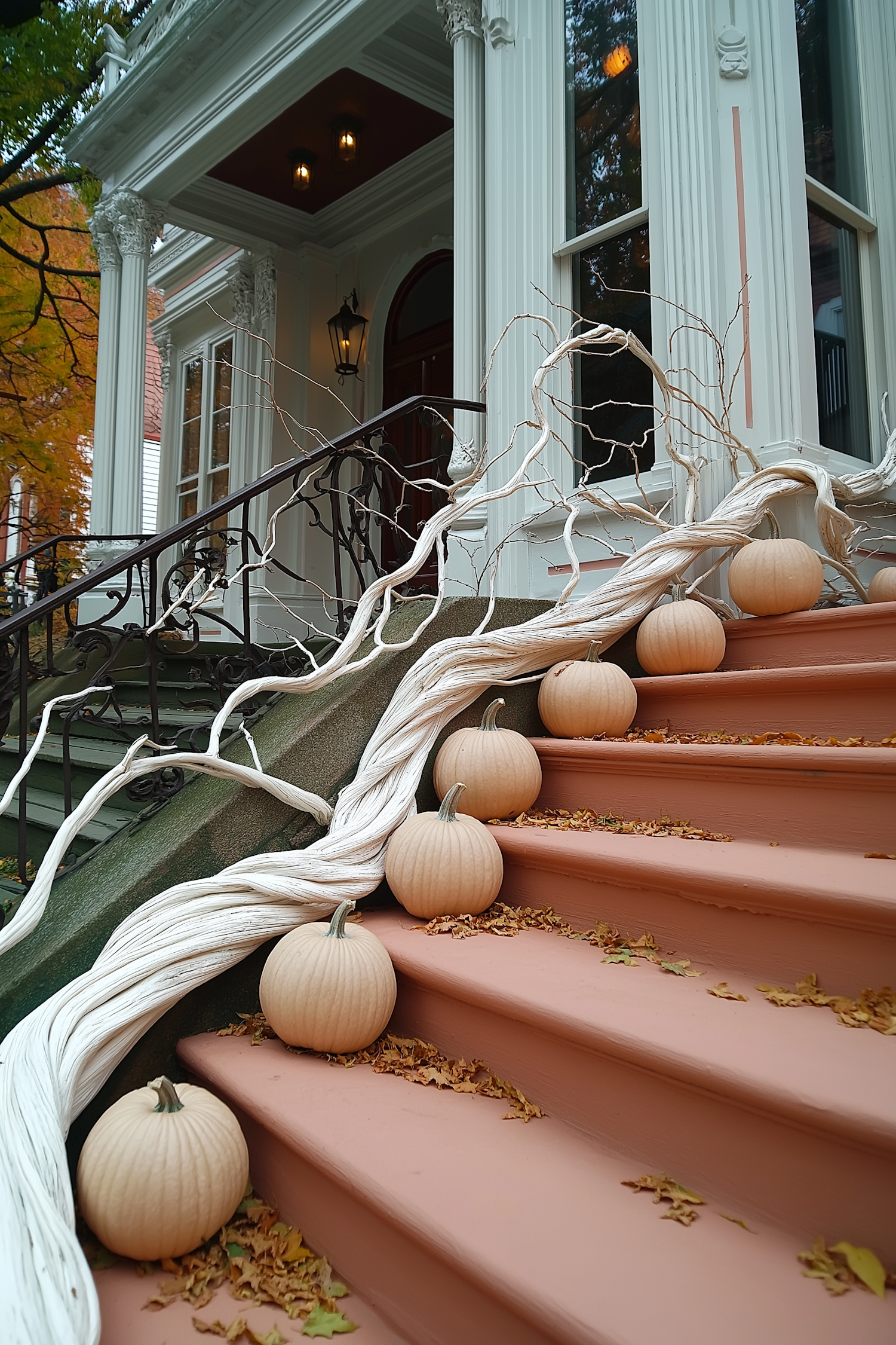 Grand Entrance with Seasonal Decor