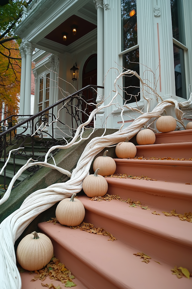 Grand Entrance with Seasonal Decor