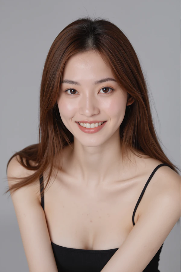 Smiling Asian Woman