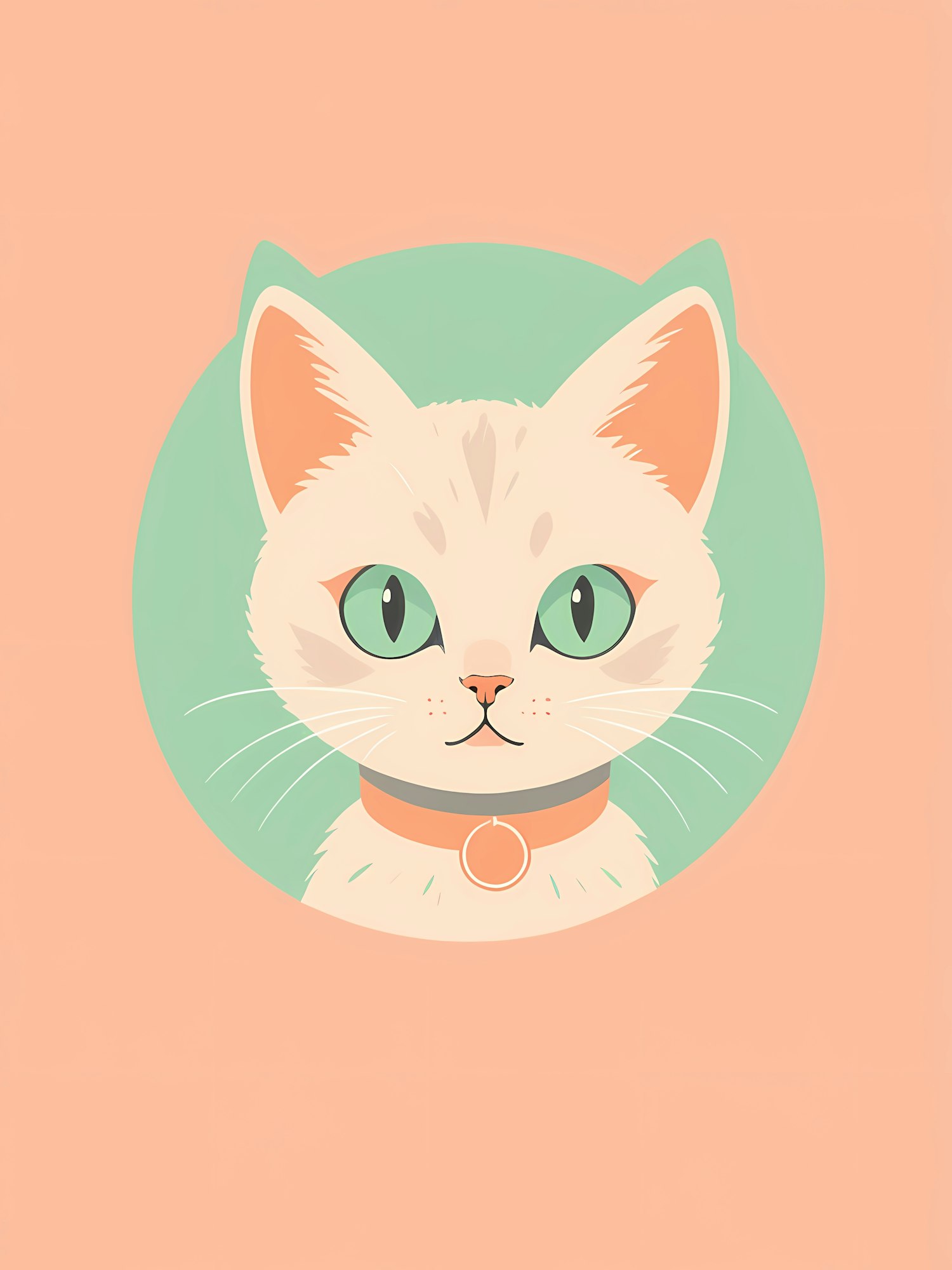 Stylized Cat Illustration