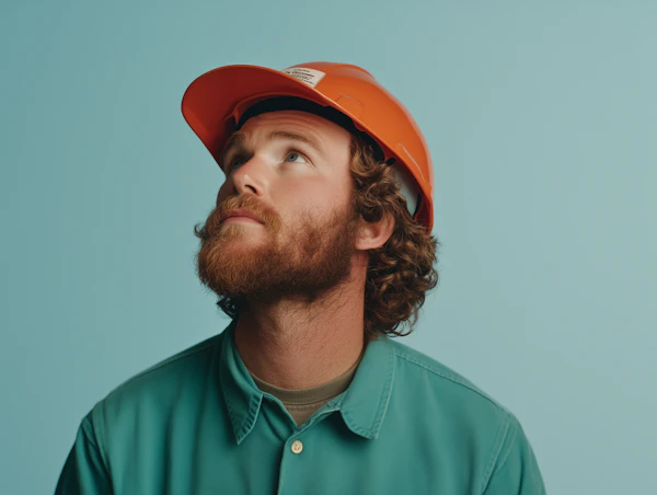 Man in Hard Hat
