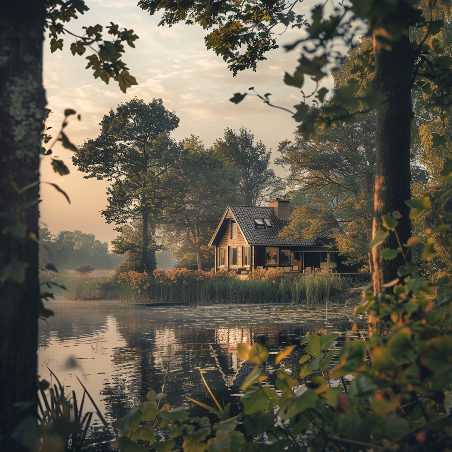 Tranquil Cabin by the Lake