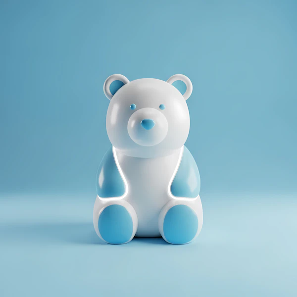 Glossy Teddy Bear