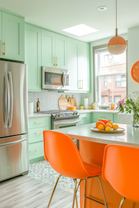 Modern Mint Kitchen