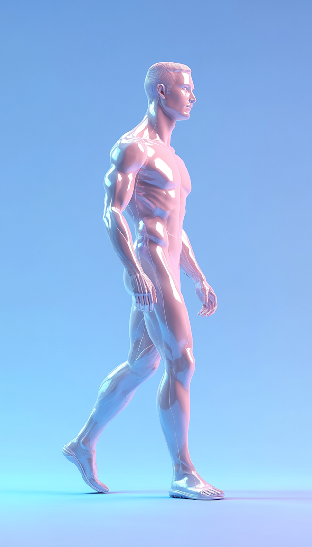 Futuristic Human Figure