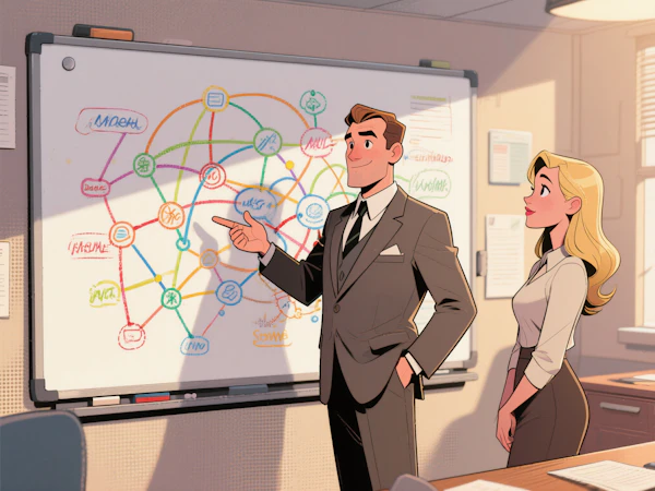 Office Brainstorming Scene