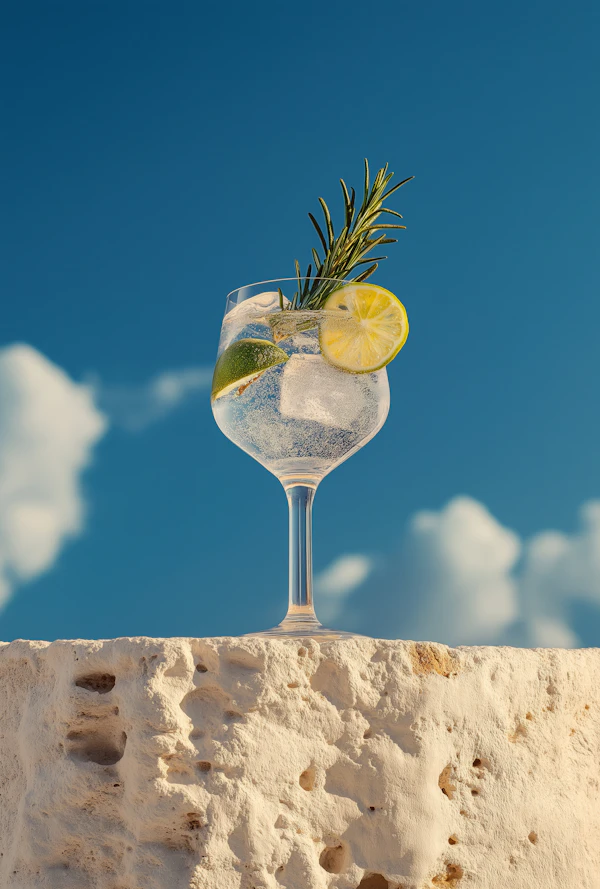 Refreshing Cocktail Scene