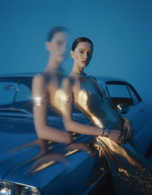 Golden Elegance Scene