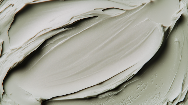 Close-up of Creamy Substance