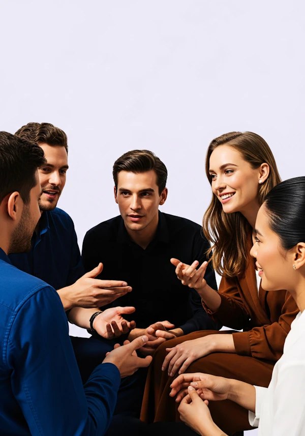Group Discussion Scene