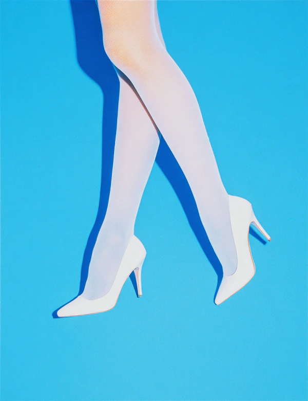 Elegant Legs in White