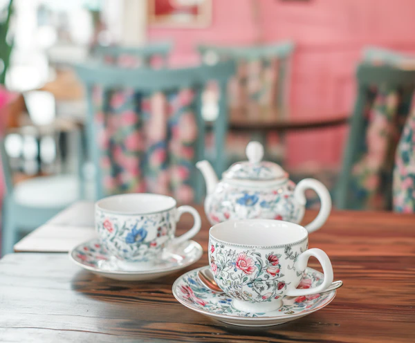 Elegant Traditional Tea Arrangement