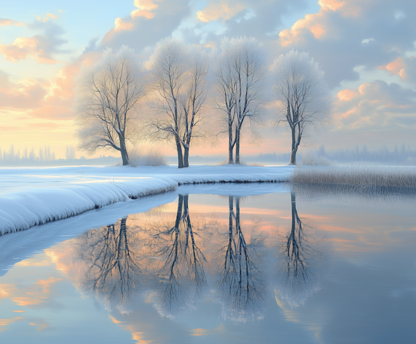 Serene Winter Landscape