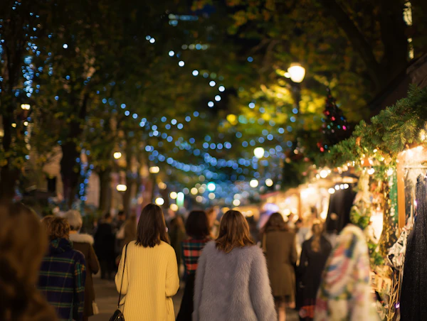 Evening Christmas Market