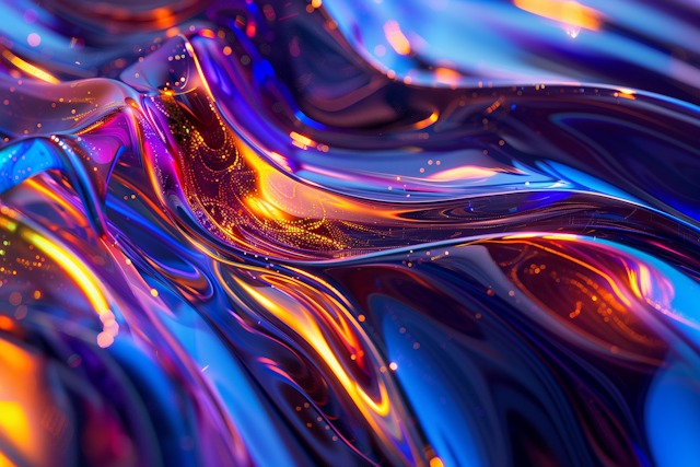 Abstract Color Swirl