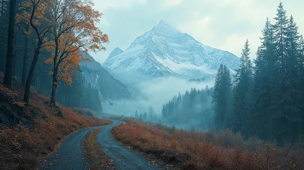 Serene Mountain Landscape