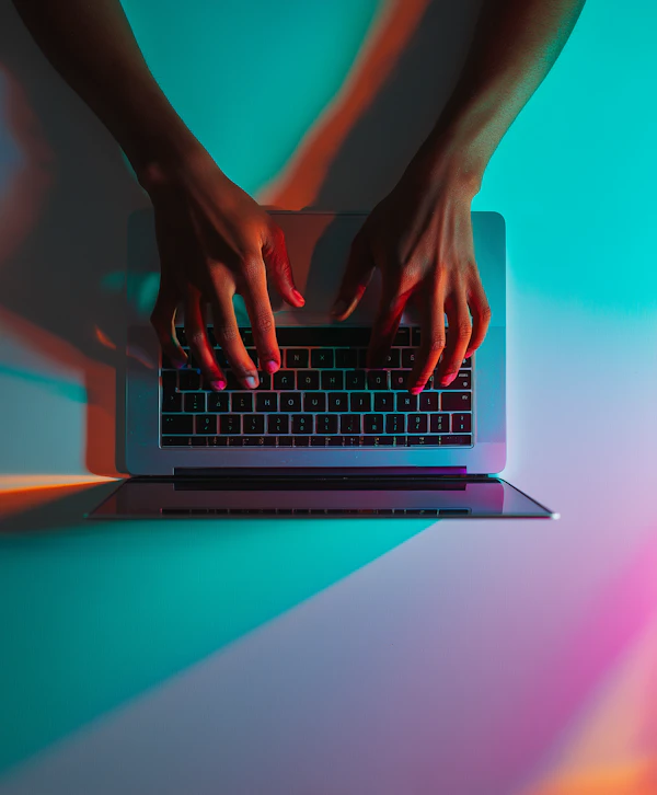 Typing in Vibrant Light