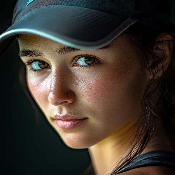 Freckled Portrait
