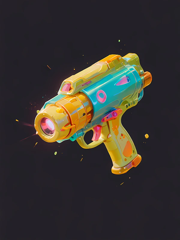 Colorful Toy Gun