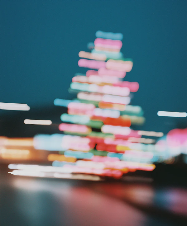 Abstract Festive Lights