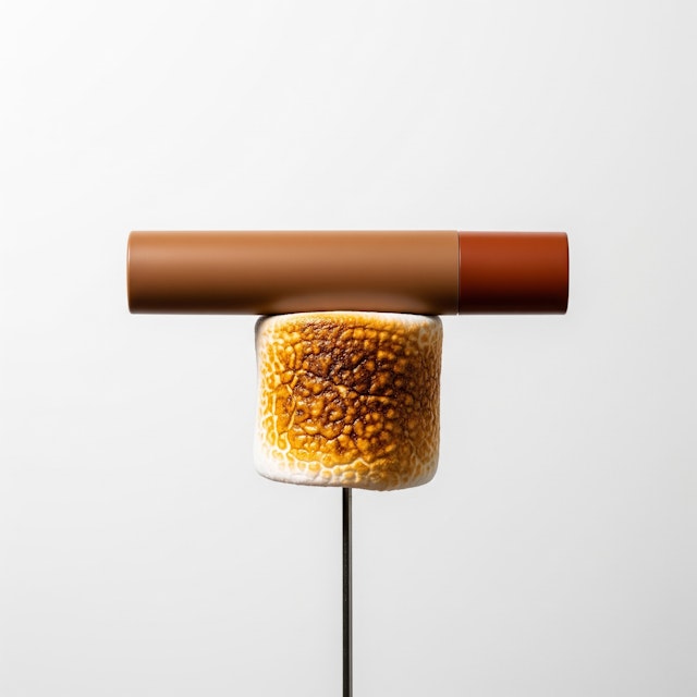 Marshmallow and Cylinder