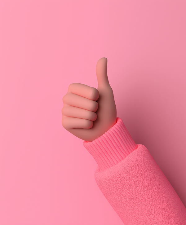 Positive Thumbs-Up