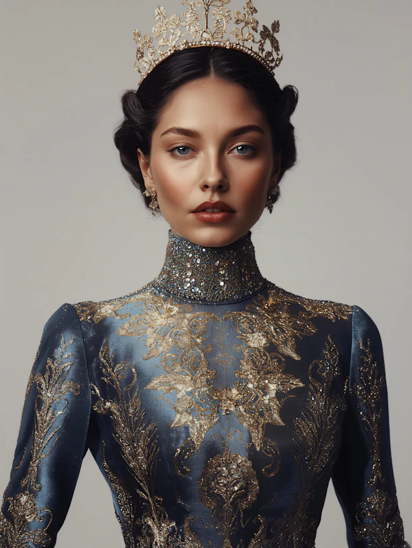 Regal Woman Portrait