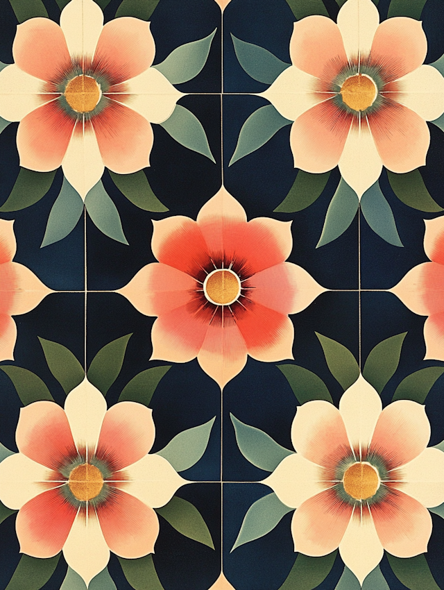 Stylized Floral Pattern