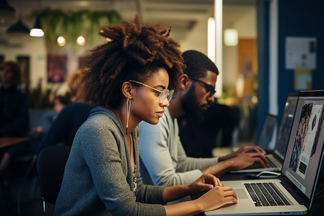 Focused Collaboration in Cozy Workspace