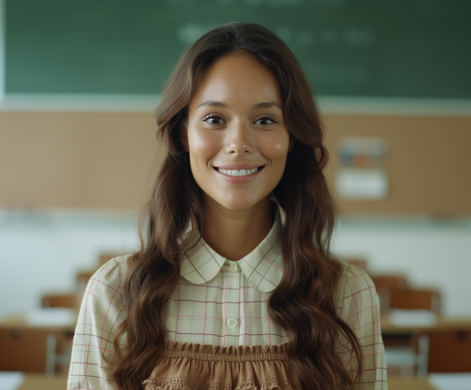 Young Woman in Classroom