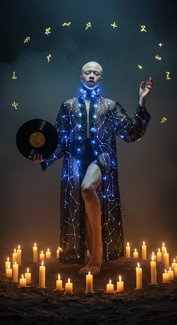 Mystical Ritual Scene