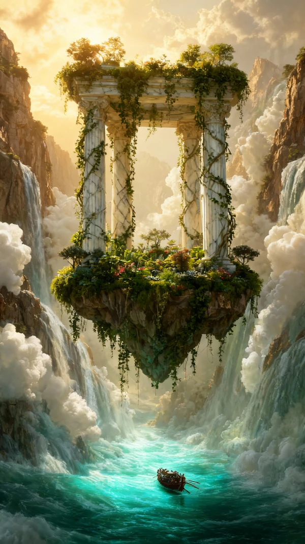 Floating Island Fantasy