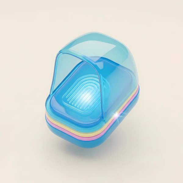 Futuristic Glowing Object