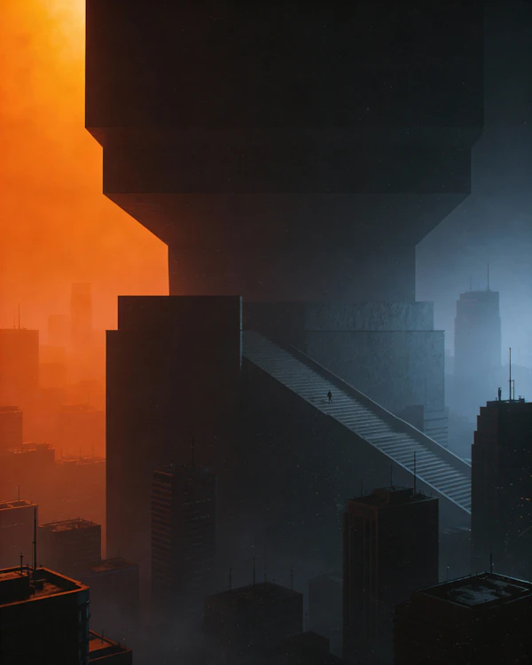 Surreal Cityscape