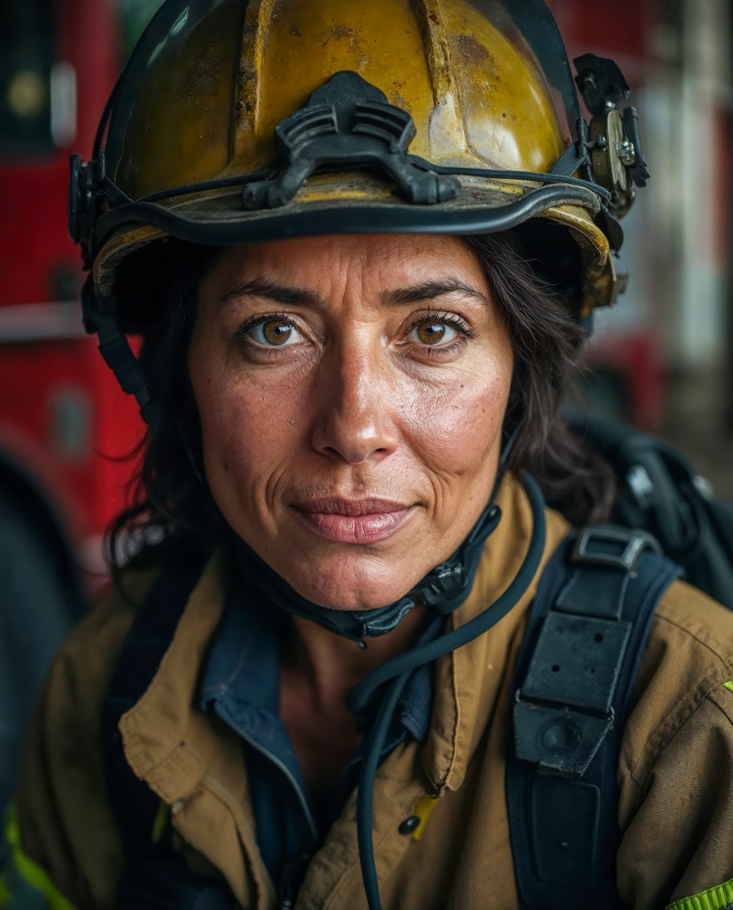 Portrait of a Firefighter