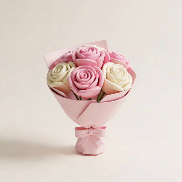 Pastel Rose Bouquet