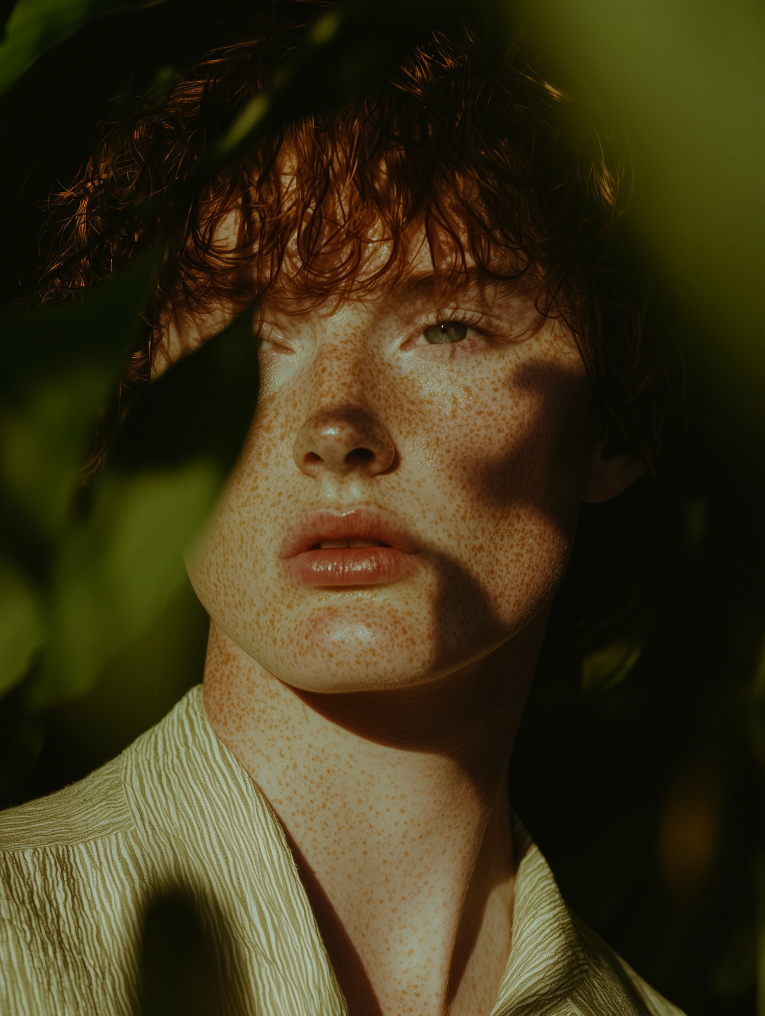 Freckled Portrait