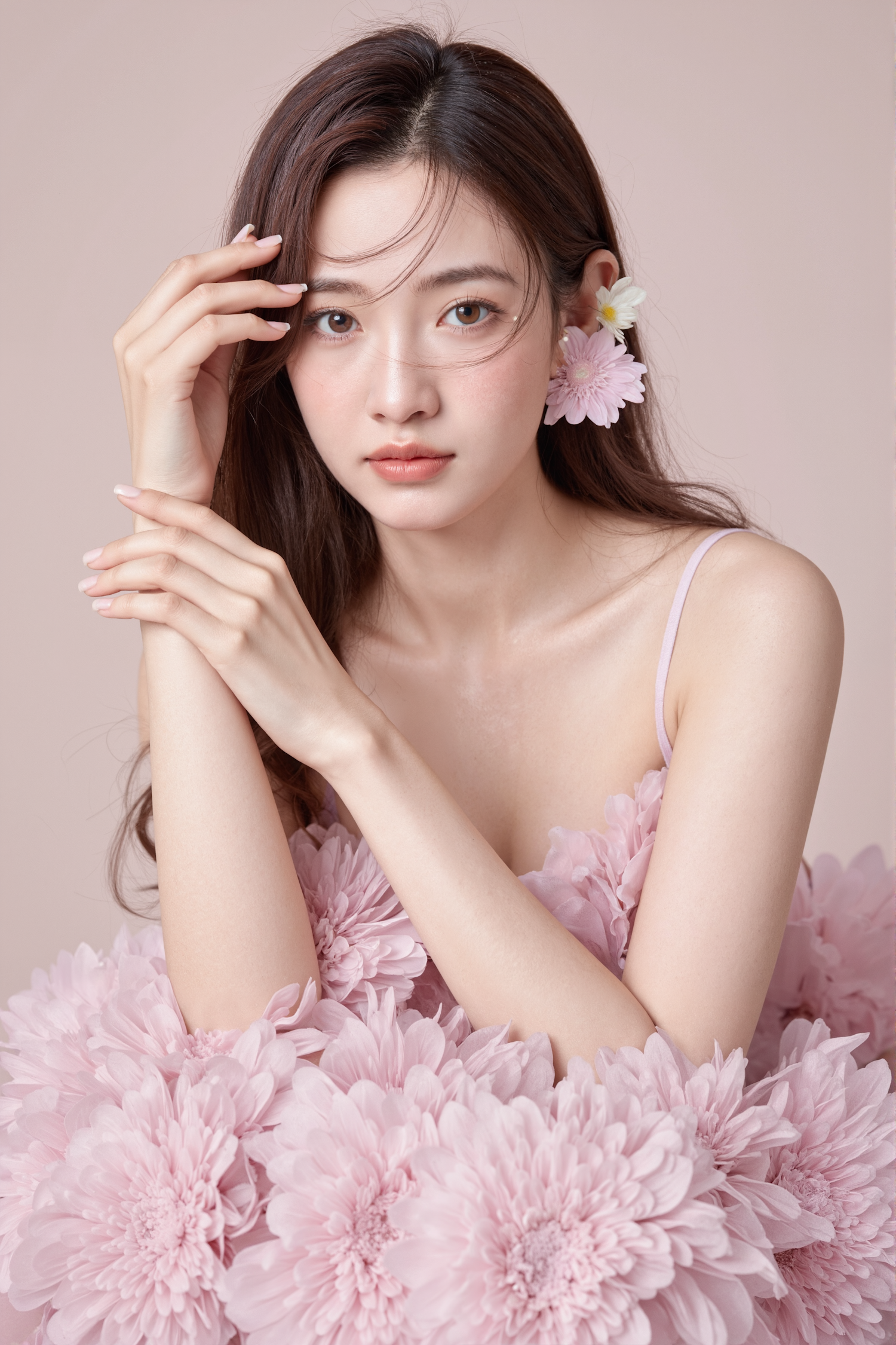 Ethereal Floral Portrait