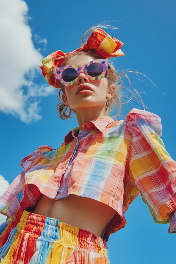 Colorful Fashion Portrait