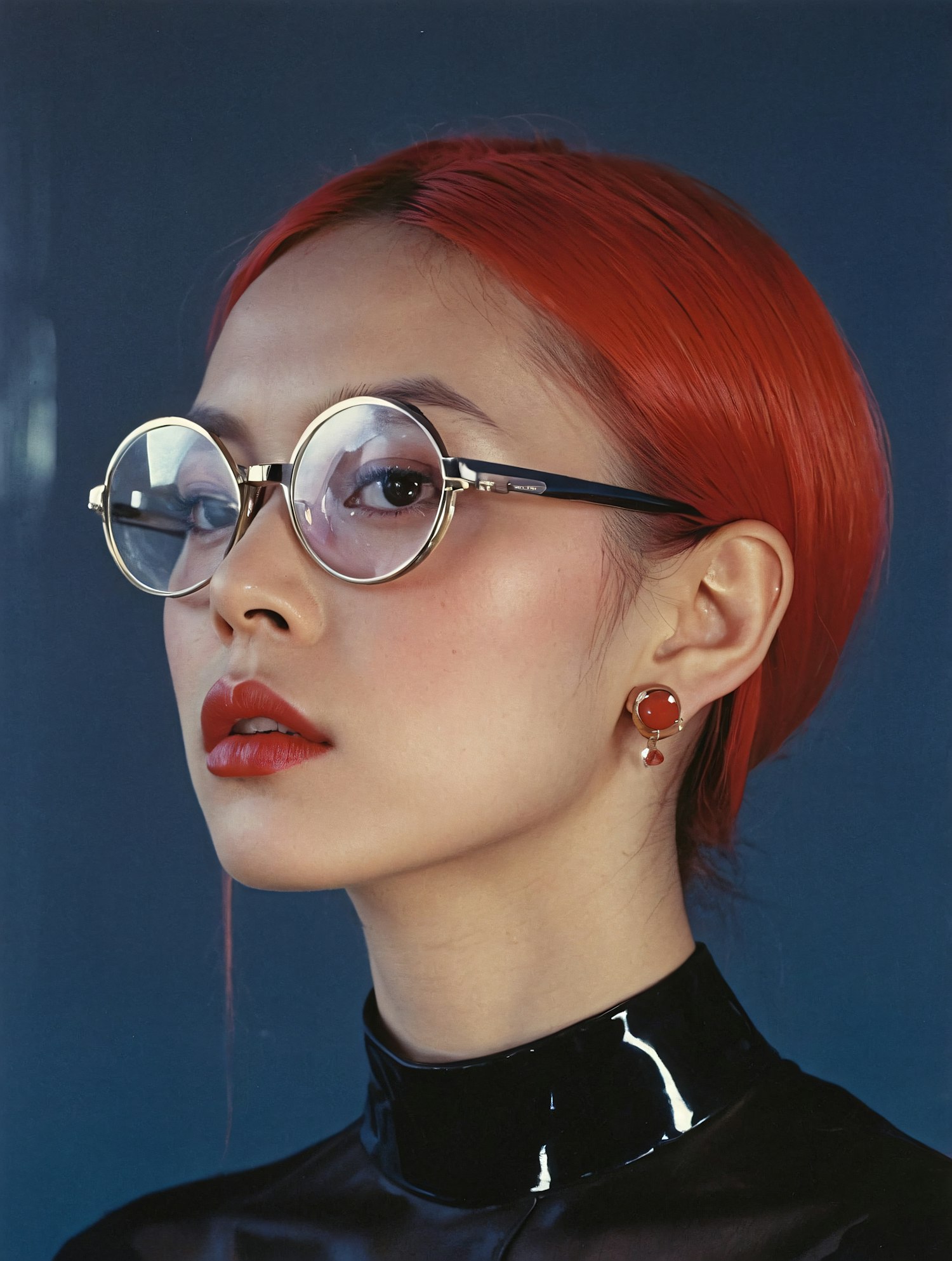 Striking Red Hair Portrait