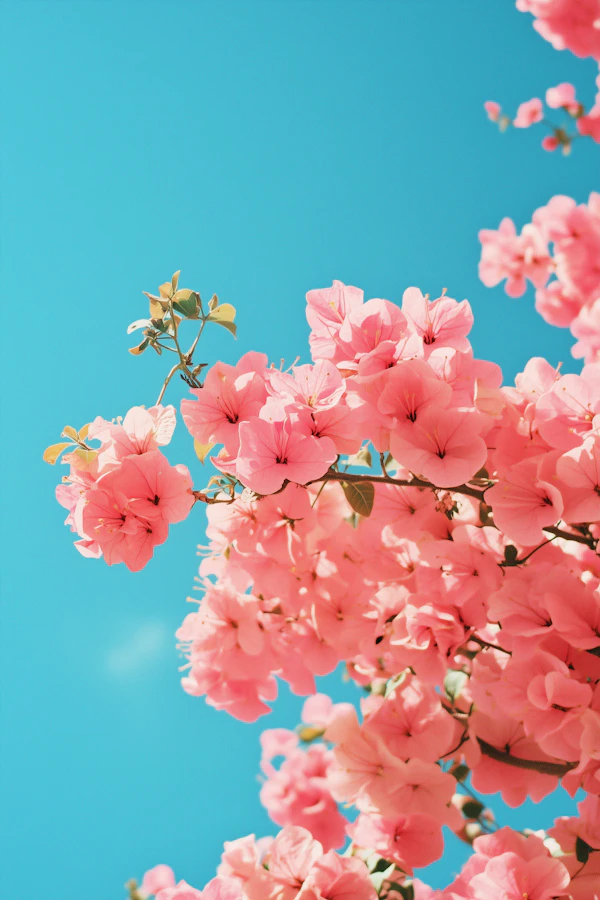 Pink Bougainvillea Bloom