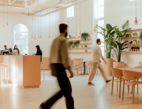 Modern Minimalist Café