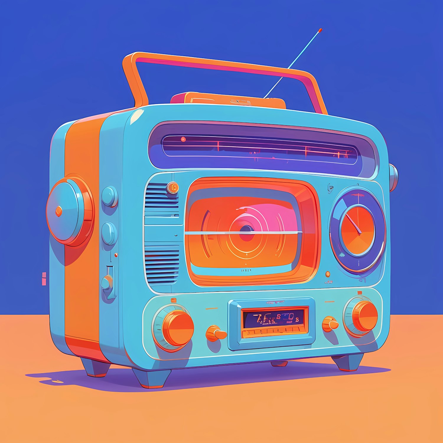 Retro Styled Radio