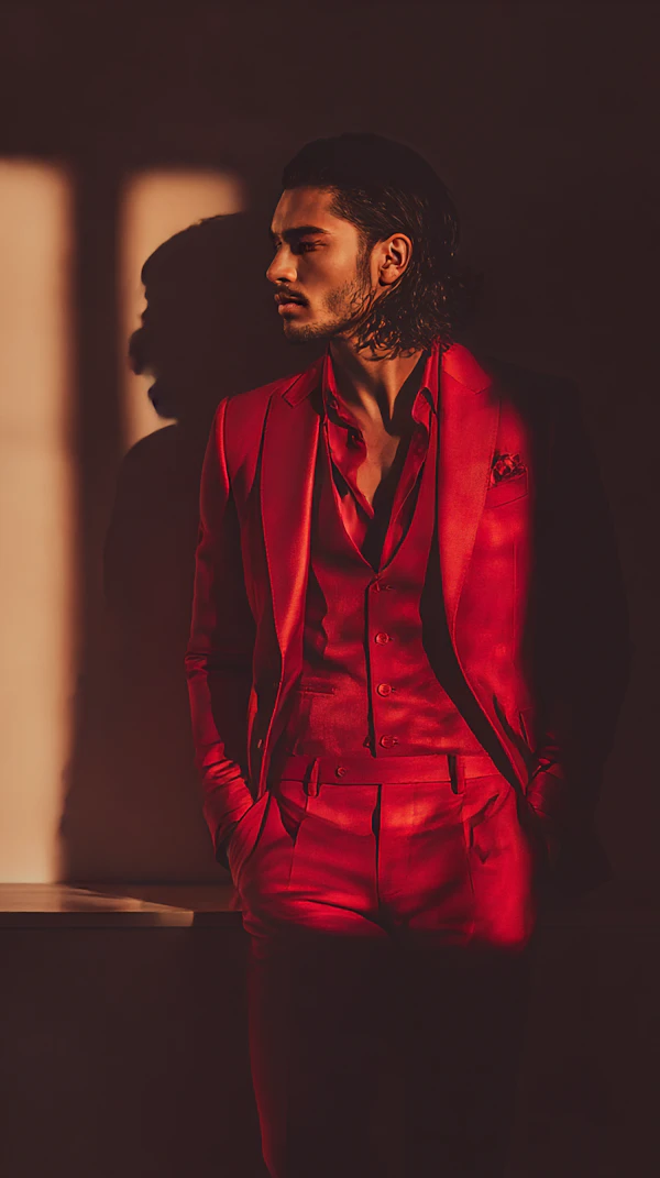 Man in Red Suit