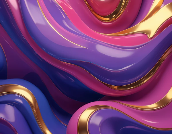 Abstract Color Waves