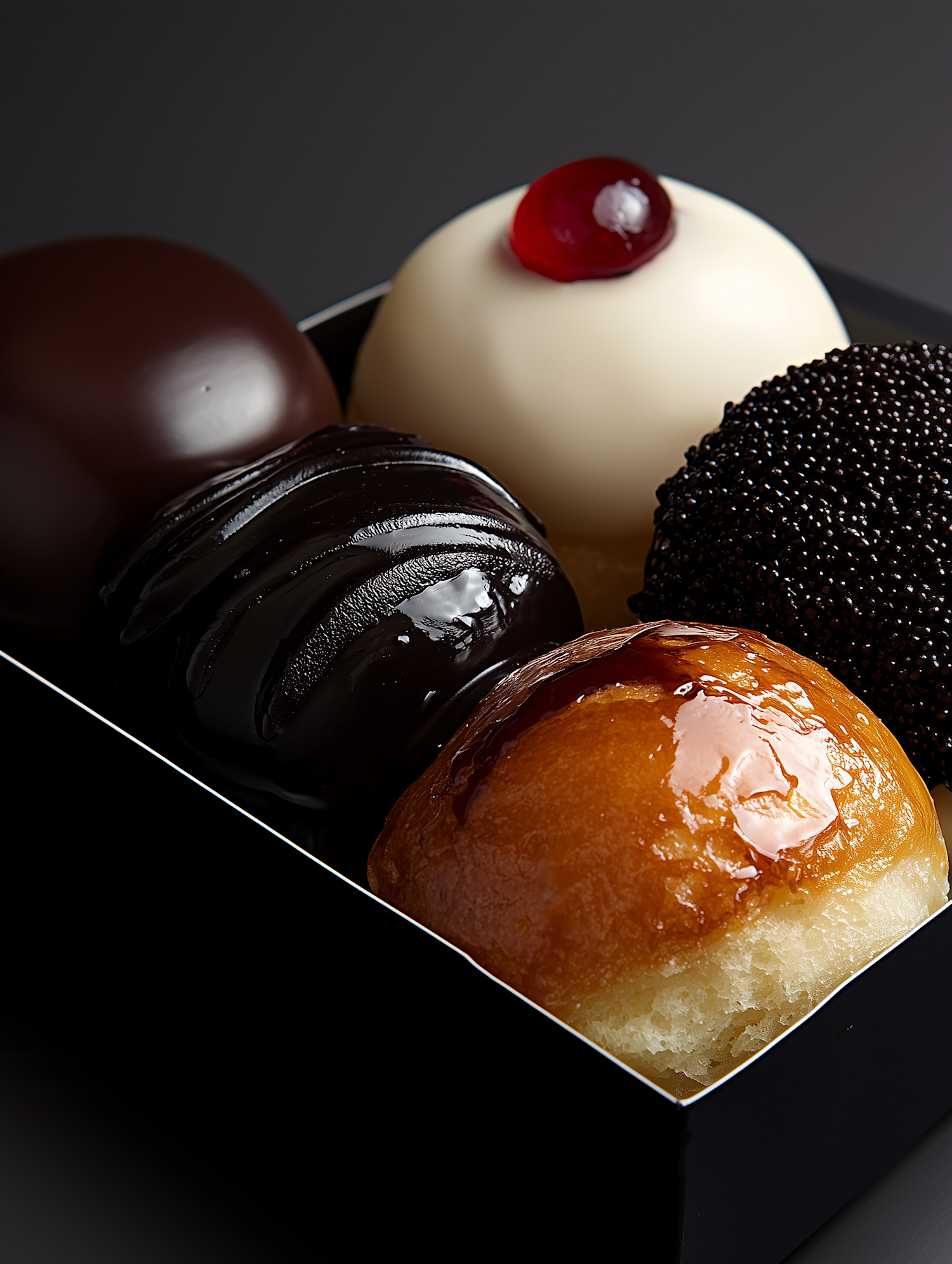 Gourmet Pastries Close-Up