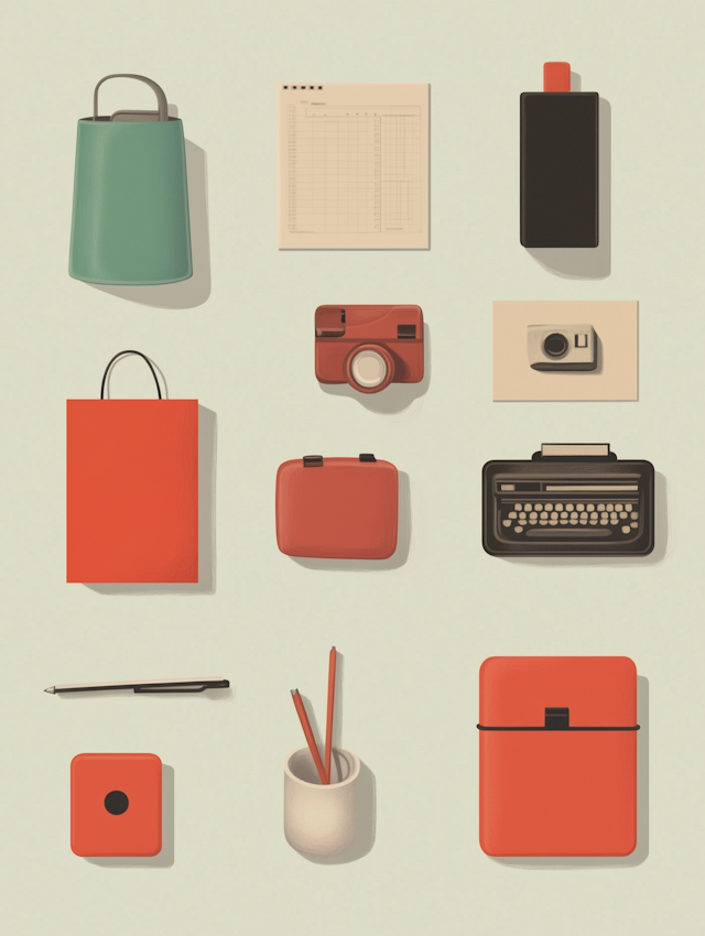 Vintage Office and Creative Items